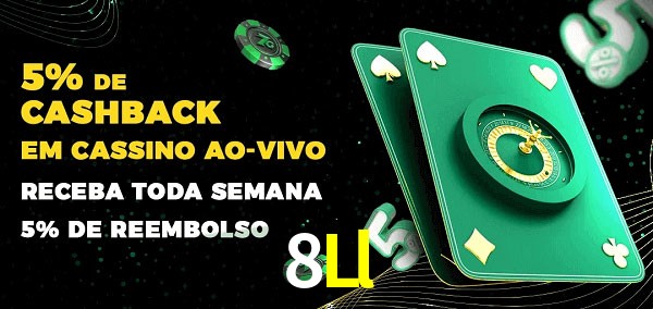 Promoções do cassino ao Vivo 8Ll